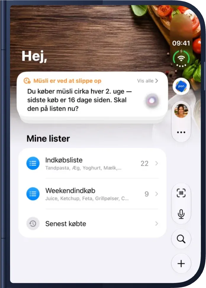 pon på den lukkede iPhone Duo